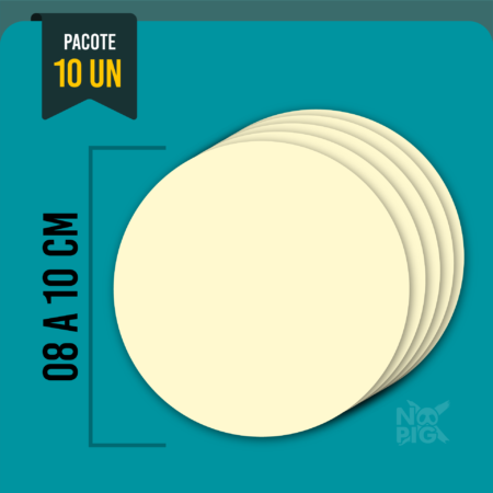 NOPIG Mini Baby – Pele Artificial | Cor Crua (10 un)