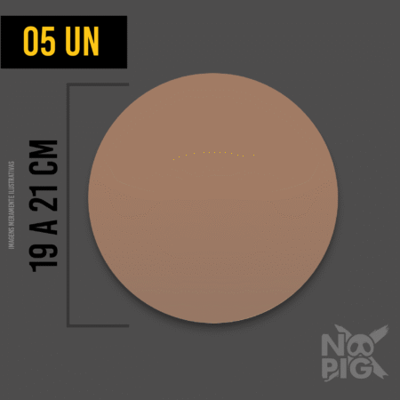 NOPIG Tradicional - Pele Artificial | Cor Morena (5 un)
