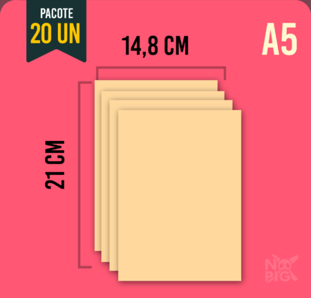 A5 | NOPIG Ultimate - Pele Artificial | Cor Parda (20 un)