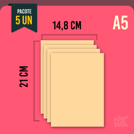 A5 | NOPIG Ultimate - Pele Artificial | Cor Parda (5 un)