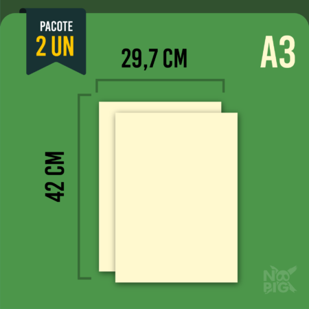 Pele Artificial para Treino de Tatuagem Ultimate NOPIG A3 – Crua – 2 Unidades