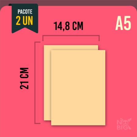 Pele Artificial para Treino de Tatuagem Ultimate NOPIG A5 – Parda – 2 Unidades