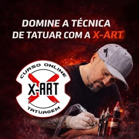 Curso "Domine a técnica de tatuar com a X-ART"