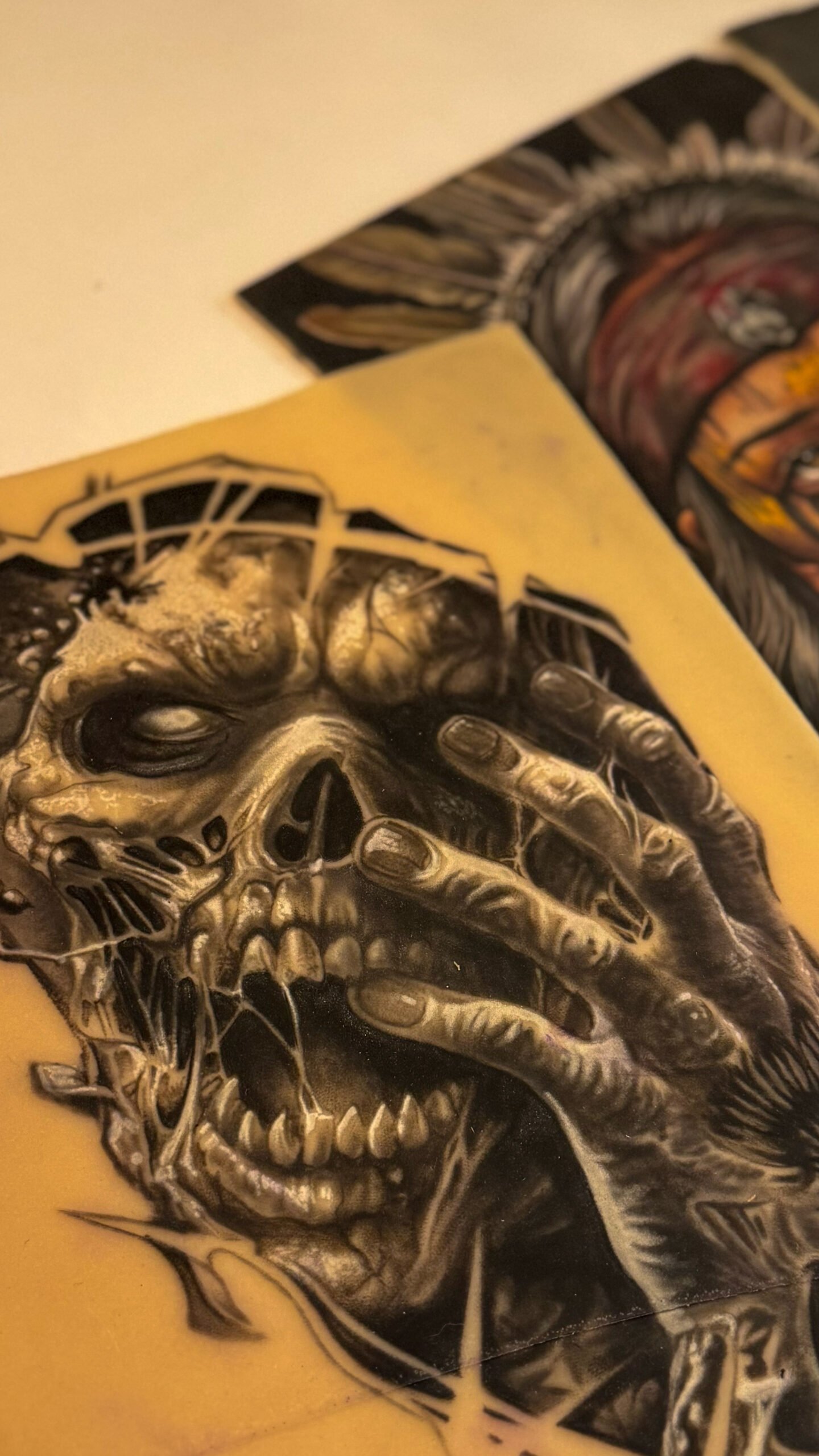 Pele Artificial para Treino de Tatuagem Ultimate NOPIG A4 – Parda - Imagem 3